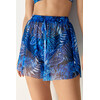 Пляжные шорты Pitaya Lisboa Electric Leaves
