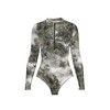 Розумний суцільний купальник Pitaya SPF-35 Tahiti Verdant Reverie